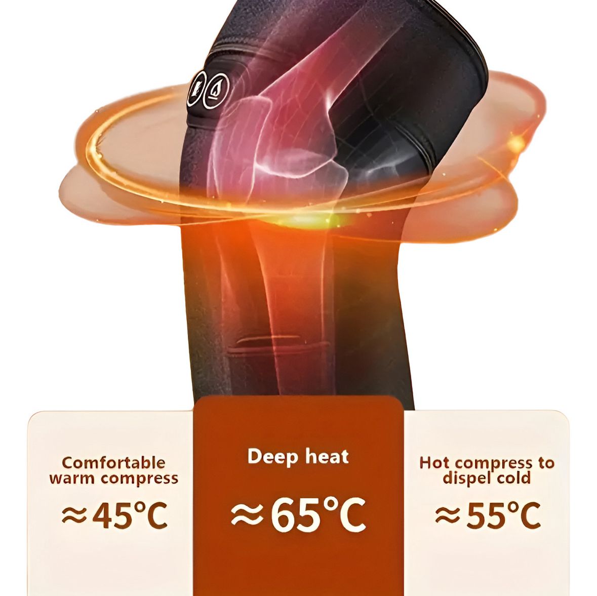 Masajeador de Rodillas con Calor