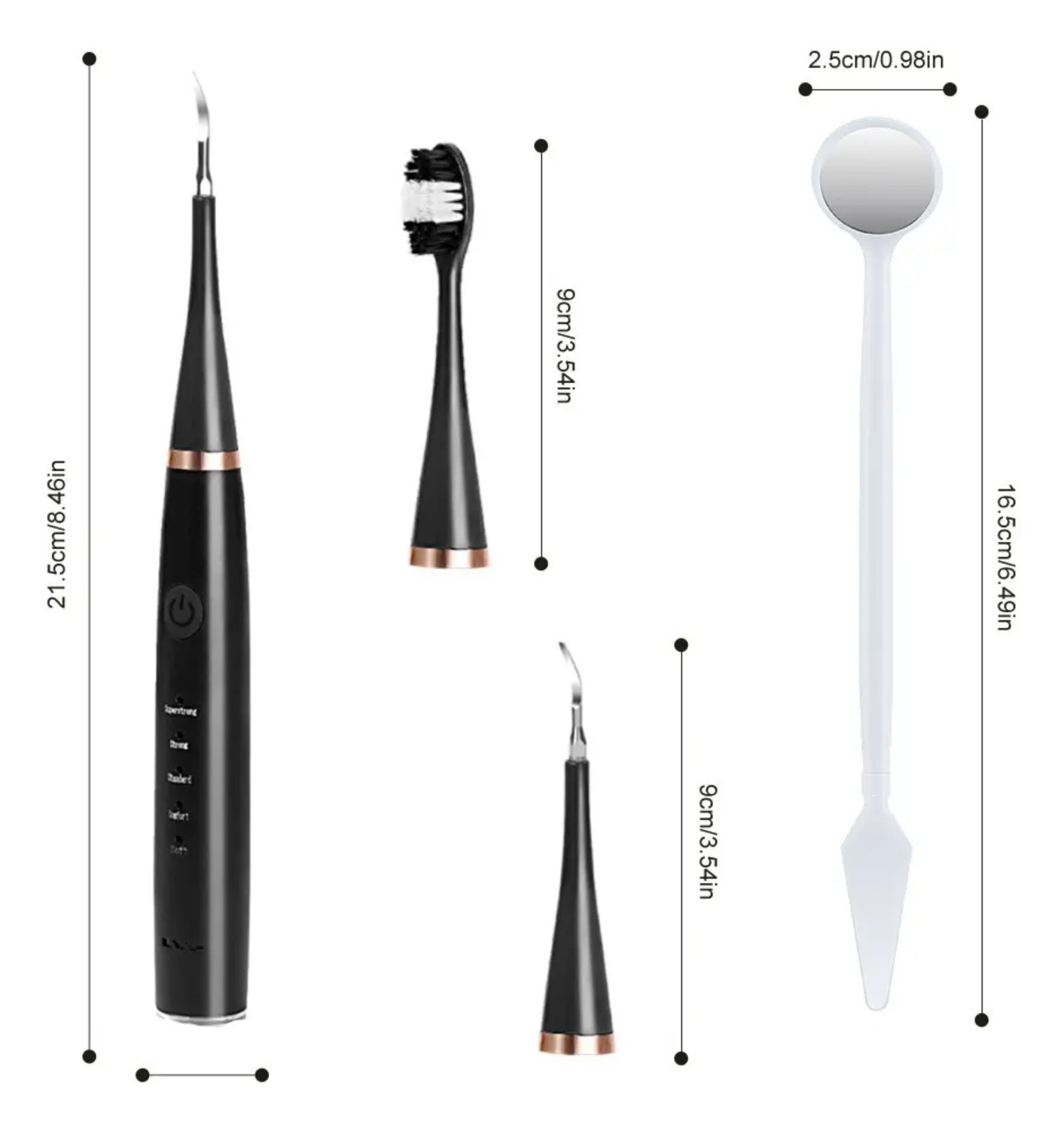 Limpiador Dental Quita Sarro Bucal -