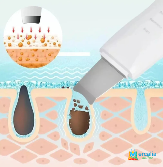 Paleta Ultrasónica Limpiador Facial