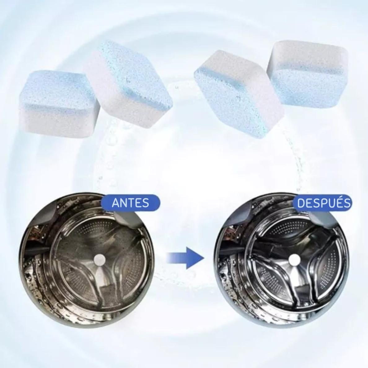 Pastillas para lavadora  (12 tabletas)