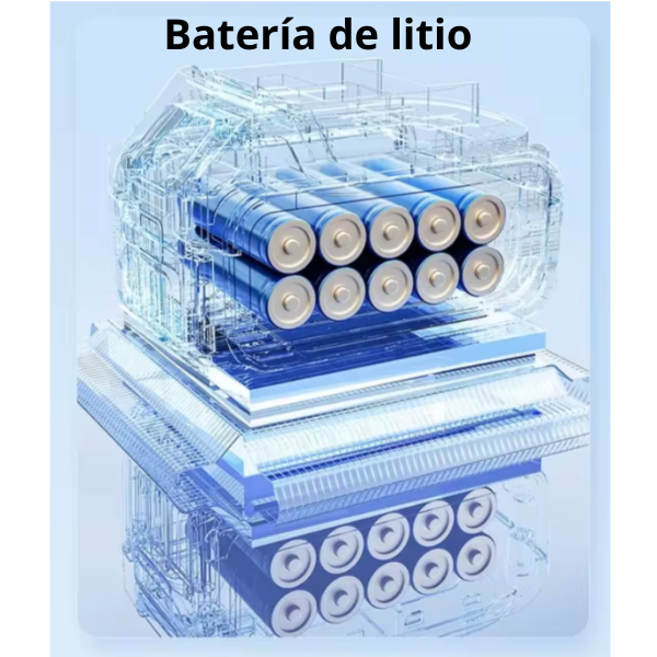 Hidrolavadora Portátil + Dos Baterías