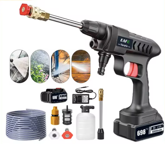 Hidrolavadora Portátil + Dos Baterías