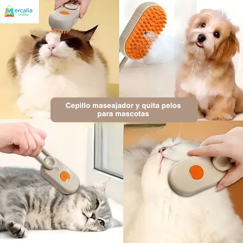 Cepillo Mascota Vapor