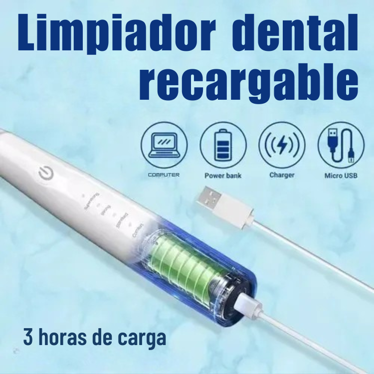 Limpiador Dental Quita Sarro Bucal -