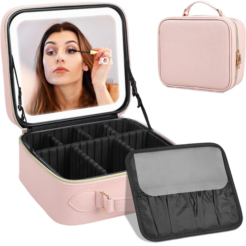 Cosmetiquero con luz LED