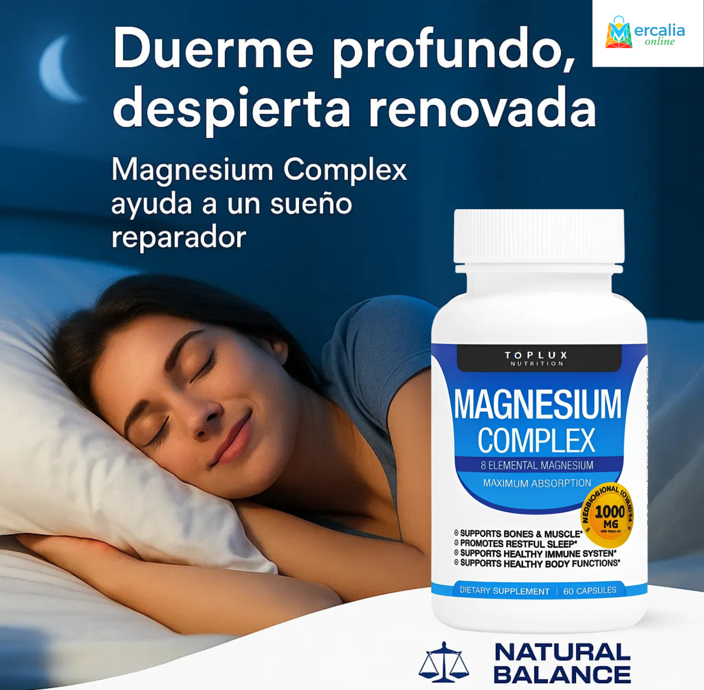 MAGNESIO COMPLEX 8 ELEMENTAL 1000 mg